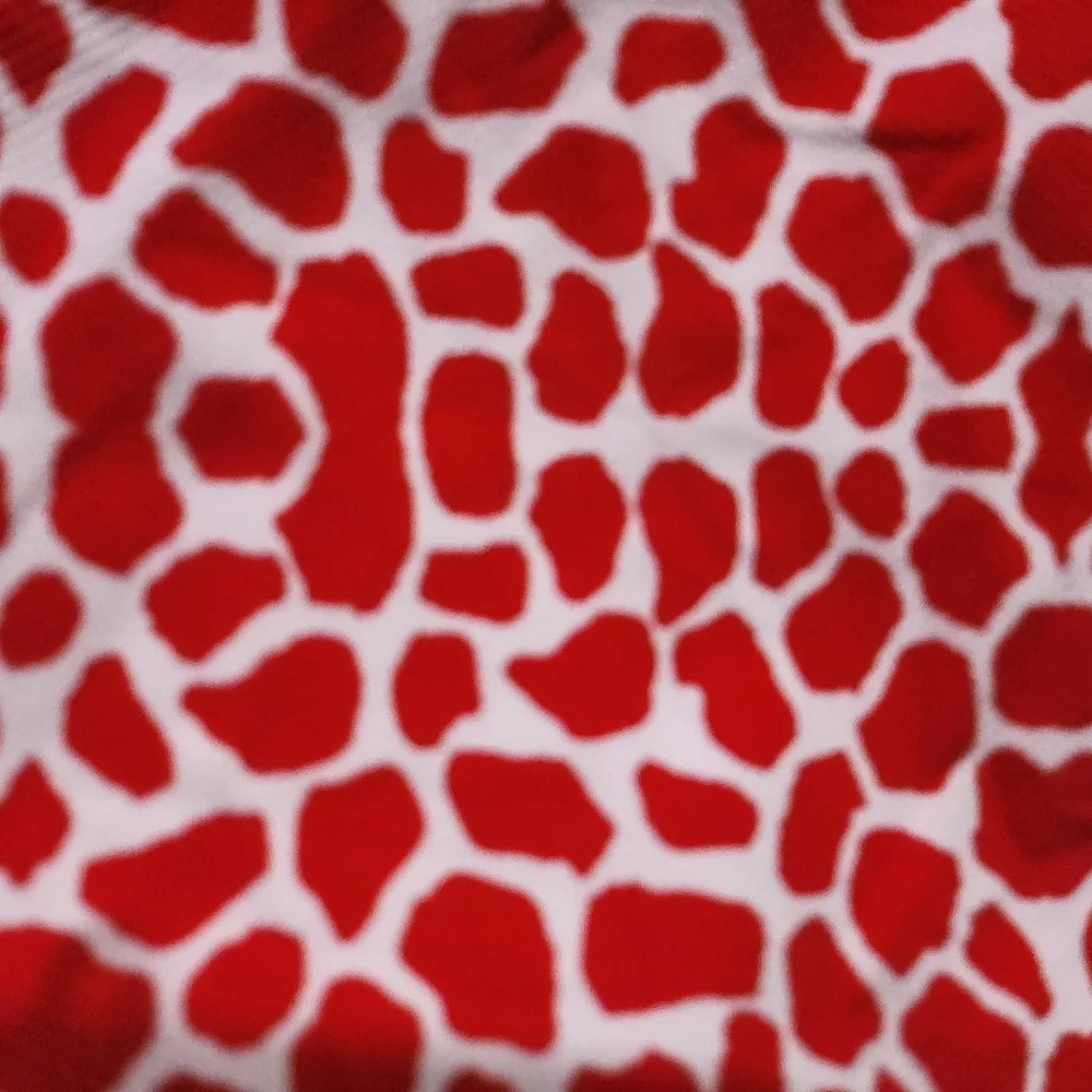 ALEXANDRA MIRO WHITNEY STRUCTURED ONE PIECE SWIMSUIT IN RED GIRAFFE - Picture 5 of 9